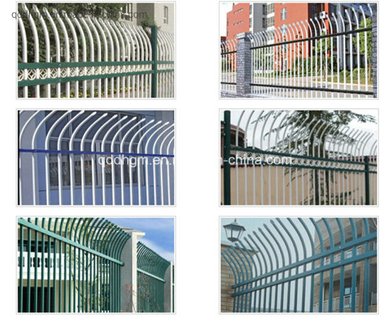 Cercas de acero, cercas de acero galvanizado, cercas de metal Suministro de fábrica