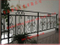 Barandilla de balcón de hierro forjado de diseño popular