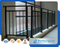 Barandilla moderna de aluminio para balcones / Precios decorativos de barandillas para balcones de acero galvanizado